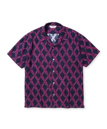 CALEE（キャリー）の「PLAID OPEN COLLAR S/S SH（シャツ/ブラウス）」