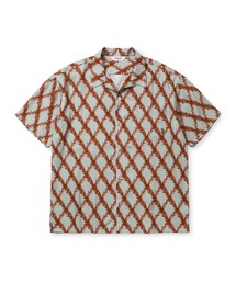 CALEE（キャリー）の「PLAID OPEN COLLAR S/S SH（シャツ/ブラウス）」