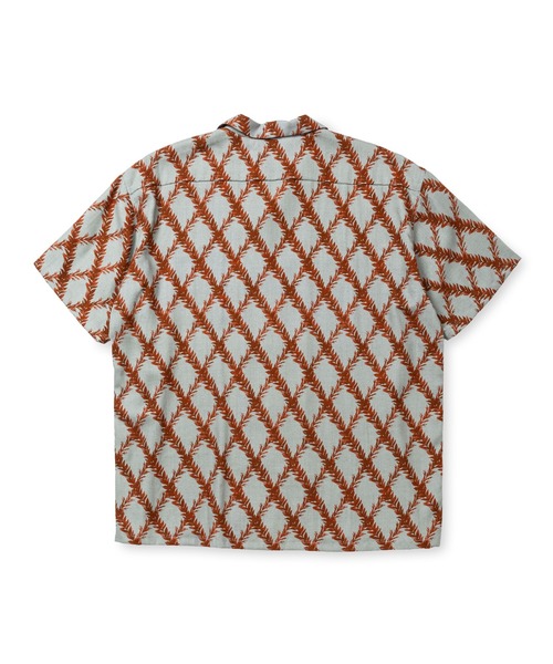 CALEE（キャリー）の「PLAID OPEN COLLAR S/S SH（シャツ/ブラウス・メンズ・イエロー/ライトグリーン/ネイビー・LARGE/X-LARGE/MEDIUM/SMALL）」の5枚目の写真