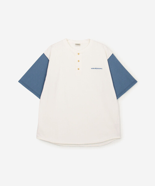 SEDAN ALL-PURPOSE | Henleyneck Baseball Tee MEN（Tシャツ