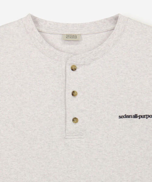 SEDAN ALL-PURPOSE | Henleyneck Baseball Tee MEN（Tシャツ