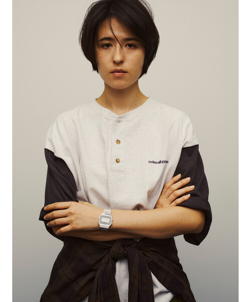 SEDAN ALL-PURPOSE | Henleyneck Baseball Tee MEN（Tシャツ