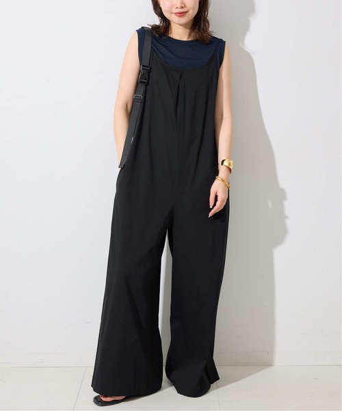 SLOBE IENA（スローブイエナ）の「《接触冷感/追加》Albini キャミサロペット（サロペット/オーバーオール・レディース・レッド/ブラック・FREE）」の16枚目の写真