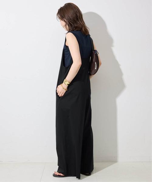 SLOBE IENA（スローブイエナ）の「《接触冷感/追加》Albini キャミサロペット（サロペット/オーバーオール・レディース・レッド/ブラック・FREE）」の19枚目の写真