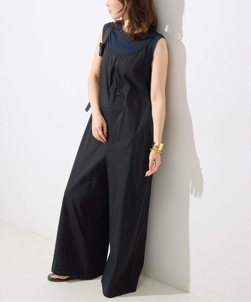 SLOBE IENA（スローブイエナ）の「《接触冷感/追加》Albini キャミサロペット（サロペット/オーバーオール・レディース・レッド/ブラック・FREE）」の20枚目の写真