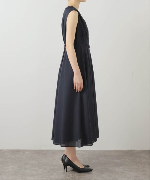 La TOTALITE(ラトータリテ)の「《追加》【洗える】ウォッシャブルシャツワンピース(ワンピース・レディース・ブラック/オレンジ・38/36)」の16枚目の写真