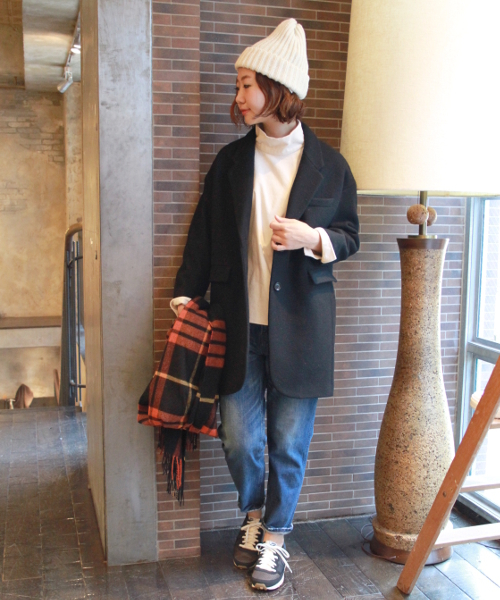 JOURNAL STANDARD（ジャーナルスタンダード）の「シャツコールハイネックブラウス#（シャツ/ブラウス・レディース・アイボリー/カーキ・FREE）」の18枚目の写真