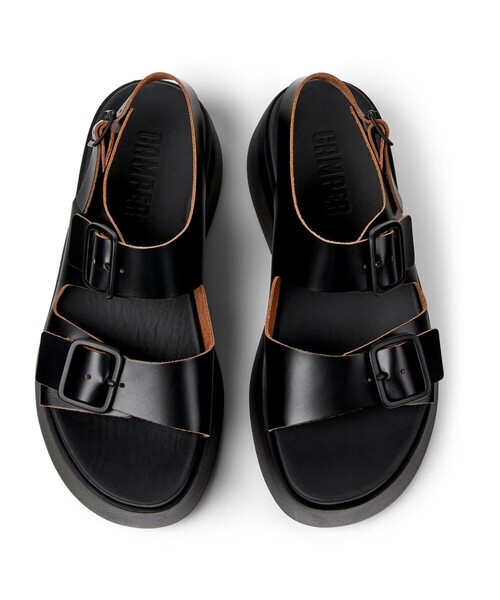 CAMPER（カンペール）の「[カンペール] TASHA / サンダル（サンダル・レディース・ブラック・25.0cm/24.0cm/23.5cm/23.0cm/22.5cm）」の3枚目の写真