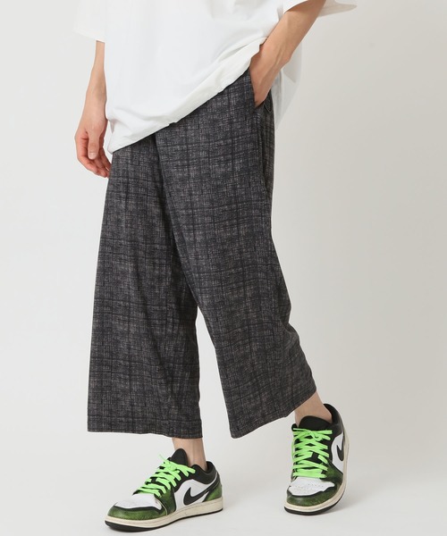 ARCADE（アーケード）の「快適 接触冷感 吸水速乾 爽快 クイックドライ 7分丈パンツ / エアズフレックス　ステテコ（その他パンツ・メンズ・チャコール/チェック/ブラック/ネイビー系・L/LL/M）」の4枚目の写真