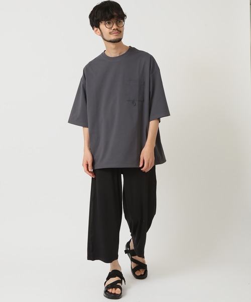 ARCADE（アーケード）の「快適 接触冷感 吸水速乾 爽快 クイックドライ 7分丈パンツ / エアズフレックス　ステテコ（その他パンツ・メンズ・チャコール/チェック/ブラック/ネイビー系・L/LL/M）」の6枚目の写真