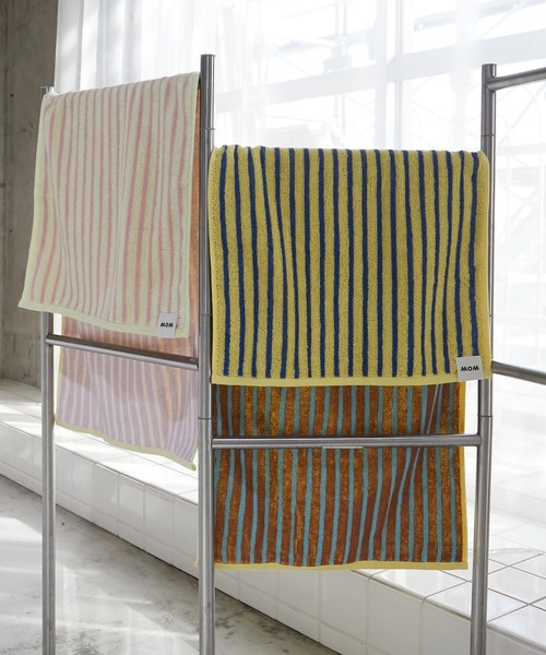 STRIPE BATH TOWEL/ストライプバスタオル（タオル）｜WITH OR WITHOUT