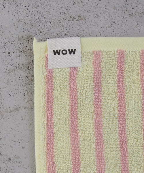 WITH OR WITHOUT（ウィズオアウィズアウト）の「STRIPE BATH TOWEL/ストライプバスタオル（タオル・メンズ・ブラウン系その他/パープル系その他・FREE）」の21枚目の写真