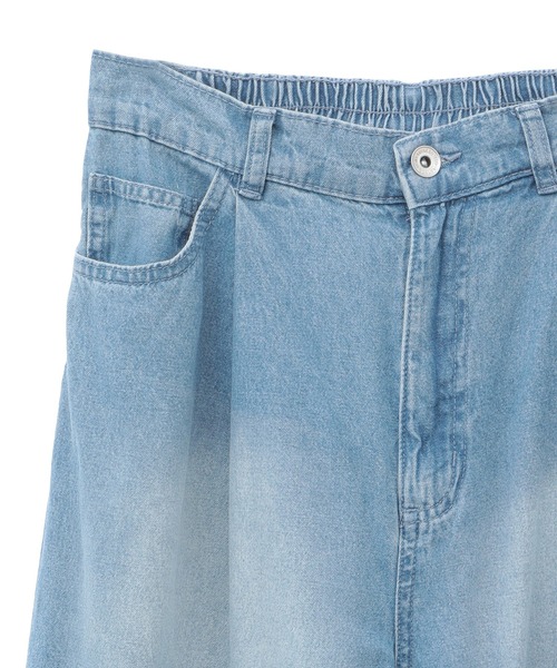 Sugar spoon（シュガースプーン）の「・SUGAR SPOON ティアードデニムパンツ（デニムパンツ・レディース・ブラック/インディゴブルー・FREE）」の19枚目の写真