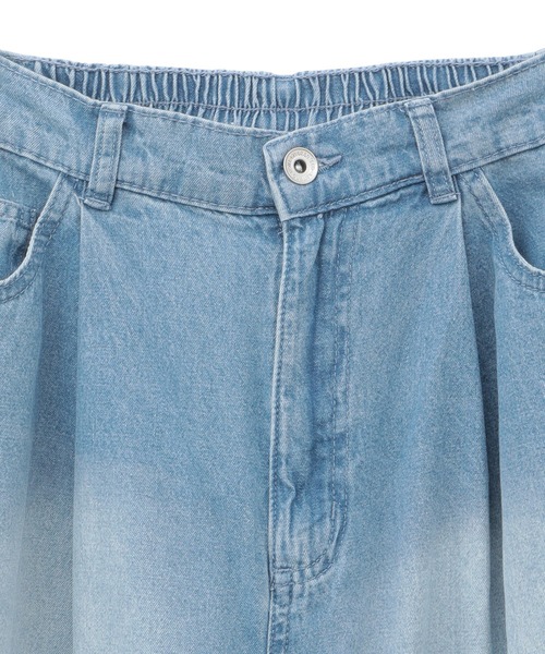 Sugar spoon（シュガースプーン）の「・SUGAR SPOON ティアードデニムパンツ（デニムパンツ・レディース・ブラック/インディゴブルー・FREE）」の20枚目の写真