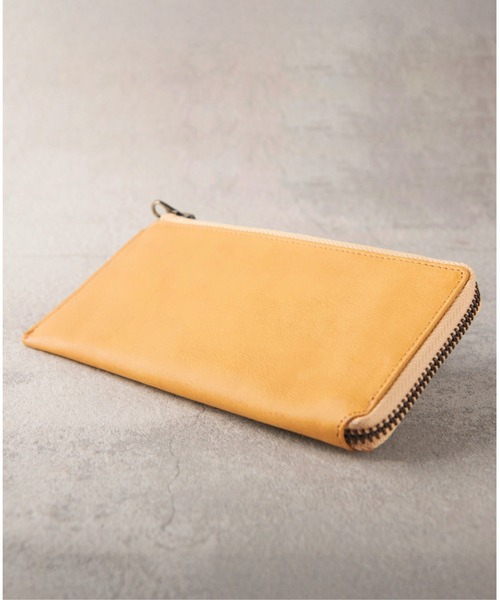 Hallelujah（ハレルヤ）の「長財布 薄い TIDY SLIM プルアップレザー（財布・メンズ・ブラック/チョコ/ダークグリーン/ネイビー/キャメル/ワインレッド・FREE）」の5枚目の写真