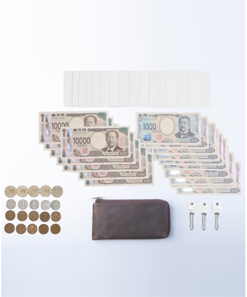 Hallelujah（ハレルヤ）の「長財布 薄い TIDY SLIM プルアップレザー（財布・メンズ・ブラック/チョコ/ダークグリーン/ネイビー/キャメル/ワインレッド・FREE）」の18枚目の写真