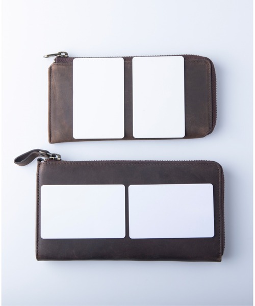 Hallelujah（ハレルヤ）の「長財布 薄い TIDY SLIM プルアップレザー（財布・メンズ・ブラック/チョコ/ダークグリーン/ネイビー/キャメル/ワインレッド・FREE）」の20枚目の写真