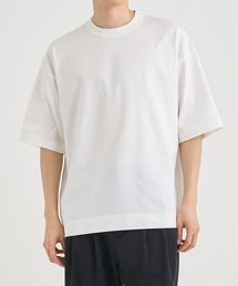 【タグ付き未使用品】CINOH チノ リング Tシャツ　半袖　コットン100 タグ付き未使用品】CINOH チノ リング Tシャツ 半袖 コットン100