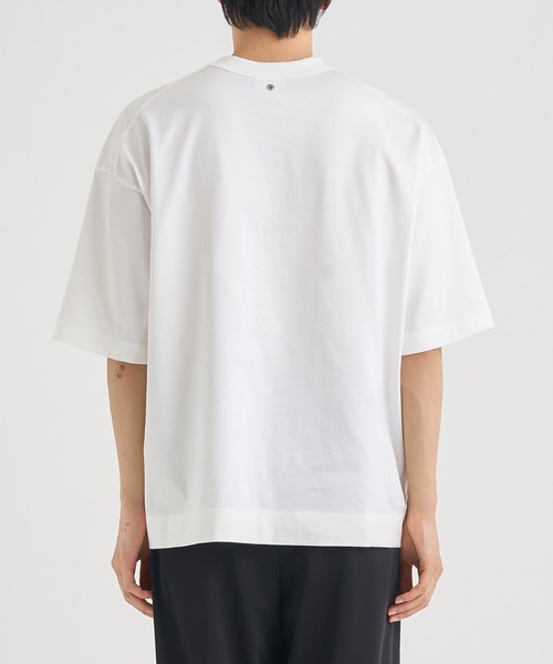 CINOH(チノ)の「【CINOH/チノ】REFINA BIG T-SHIRT(Tシャツ/カットソー・メンズ・ホワイト/ブラック・44/46/48)」の7枚目の写真