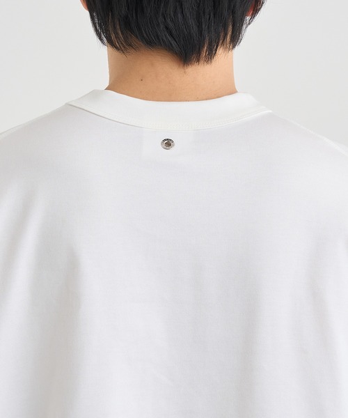 CINOH(チノ)の「【CINOH/チノ】REFINA BIG T-SHIRT(Tシャツ/カットソー・メンズ・ホワイト/ブラック・44/46/48)」の9枚目の写真