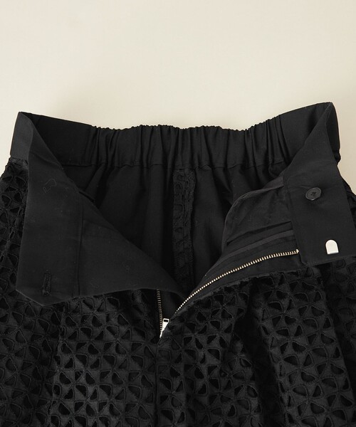 セール】＜conte＞エンブロイダリー レース タックパンツ（その他  