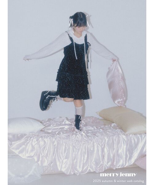 merry jenny（メリージェニー）の「ribbonレースアップブーツ（ブーツ・レディース・ブラウン/ブラック・MEDIUM/LARGE）」の16枚目の写真