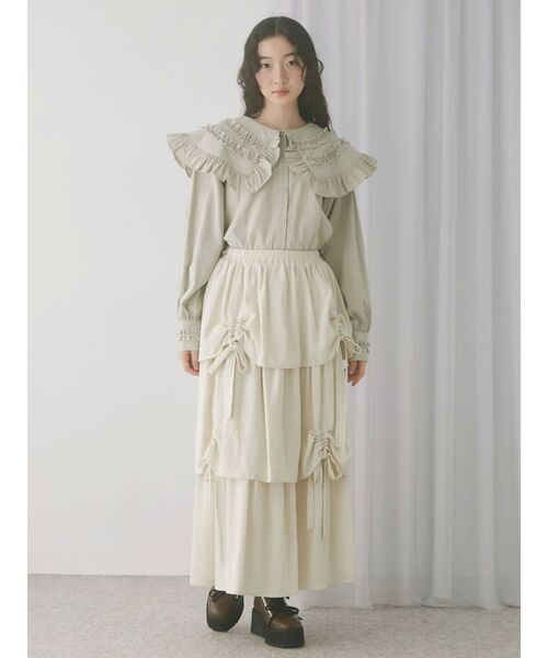 merry jenny（メリージェニー）の「ribbonレースアップブーツ（ブーツ・レディース・ブラウン/ブラック・MEDIUM/LARGE）」の22枚目の写真