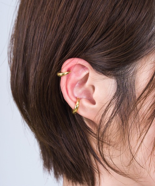 新品 TOMWOOD トムウッド イヤーカフ スリム ゴールド ピアス TOMWOOD - Ear Cuff Slim Zirconia Gold / イヤーカフ