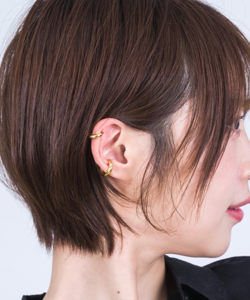 新品 TOMWOOD トムウッド イヤーカフ スリム ゴールド ピアス TOMWOOD - Ear Cuff Slim Zirconia Gold / イヤーカフ