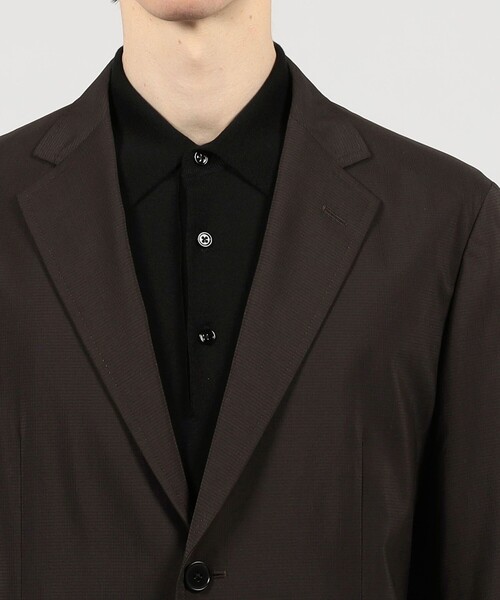 TOMORROWLAND （トゥモローランド）の「ウールナイロン シングルブレステッド 2Bジャケット V.B.CANONICO（テーラードジャケット・メンズ・ブラウン・XS/S/M/L）」の8枚目の写真