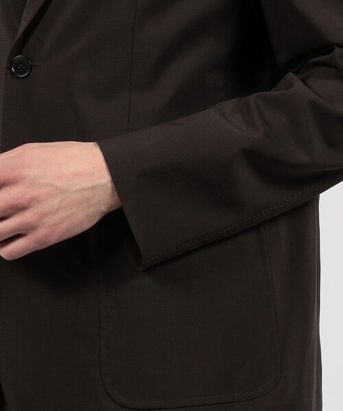 TOMORROWLAND （トゥモローランド）の「ウールナイロン シングルブレステッド 2Bジャケット V.B.CANONICO（テーラードジャケット・メンズ・ブラウン・XS/S/M/L）」の7枚目の写真