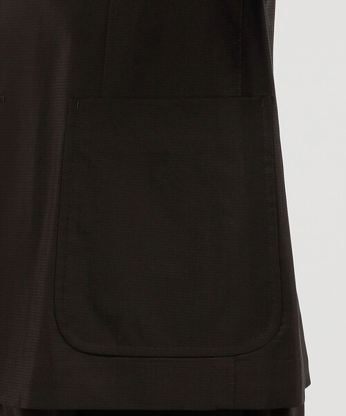 TOMORROWLAND （トゥモローランド）の「ウールナイロン シングルブレステッド 2Bジャケット V.B.CANONICO（テーラードジャケット・メンズ・ブラウン・XS/S/M/L）」の5枚目の写真