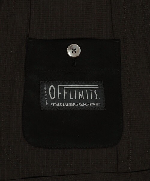 TOMORROWLAND （トゥモローランド）の「ウールナイロン シングルブレステッド 2Bジャケット V.B.CANONICO（テーラードジャケット・メンズ・ブラウン・XS/S/M/L）」の4枚目の写真