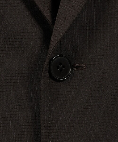 TOMORROWLAND （トゥモローランド）の「ウールナイロン シングルブレステッド 2Bジャケット V.B.CANONICO（テーラードジャケット・メンズ・ブラウン・XS/S/M/L）」の3枚目の写真