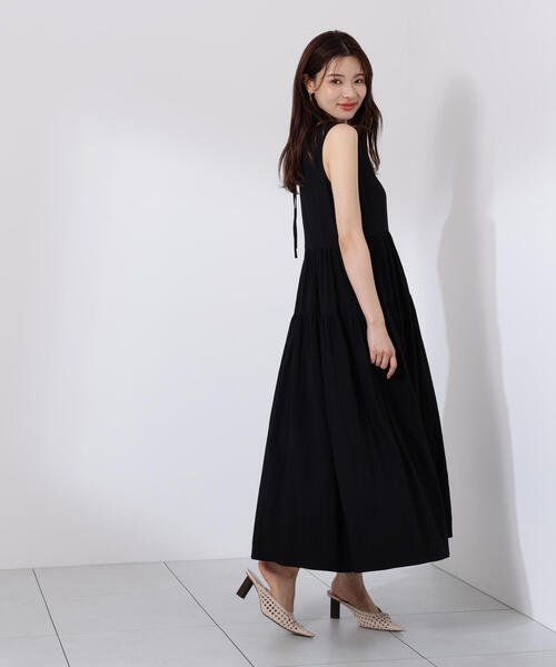 PROPORTION BODY DRESSING(プロポーションボディドレッシング)の「バックリボンティアードワンピース / 1215240610(ワンピース・レディース・ブラック/ホワイト系その他/ピンク・MEDIUM/P/S)」の19枚目の写真