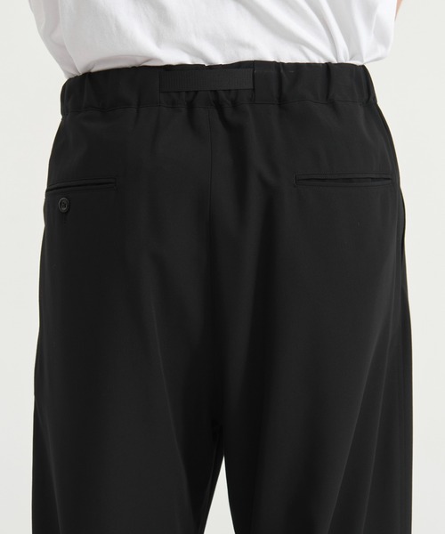 UJOH HOMME / ウジョーオム】別注Tape-Belt 1 Tuck PNT