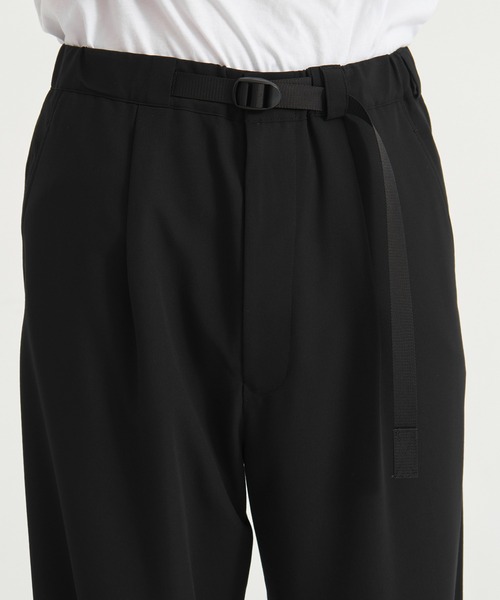 UJOH HOMME / ウジョーオム】別注Tape-Belt 1 Tuck PNT