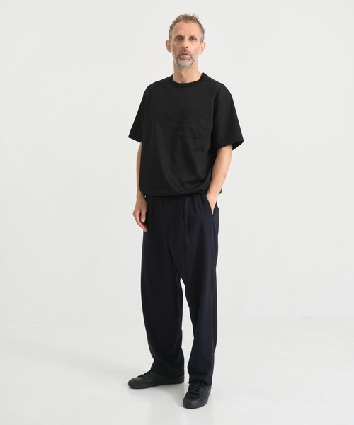 UJOH HOMME / ウジョーオム】別注Tape-Belt 1 Tuck PNT