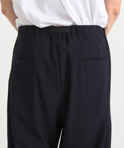 UJOH HOMME ウジョーオム　別注 Tape-Belt Work PNT UJOH HOMME / ウジョーオム】別注Tape-Belt 1 Tuck PNT
