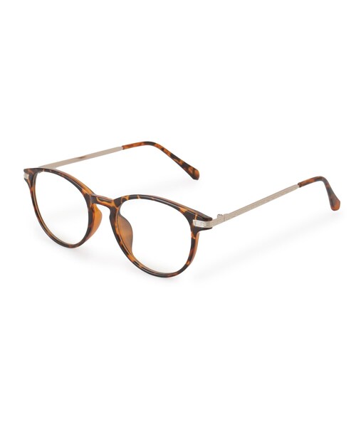 grove(グローブ)の「【調光】メタルコンビサングラス(サングラス・レディース・ブラック/ダークブラウン・00)」の1枚目の写真
