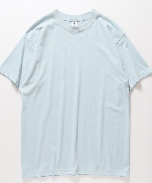 NEWTRAL PRODUCTS(ニュートラルプロダクツ)の「【NEWTRAL/ニュートラル】5.6oz半袖無地T(Tシャツ/カットソー・レディース・ライトアッシュグレー/スモークピンク/ブラック/サックスブルー/White/チャコールグレー/ダークグリーン/杢グレー/ネイビー/ロイヤルブルー/Beige/レッド・MEDIUM/SMALL/X-LARGE/LARGE)」の19枚目の写真