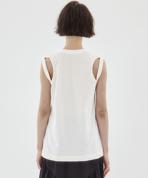 CINOH/チノ】《STUDIOUS別注》RINGER TANK TOP/リンガータンク