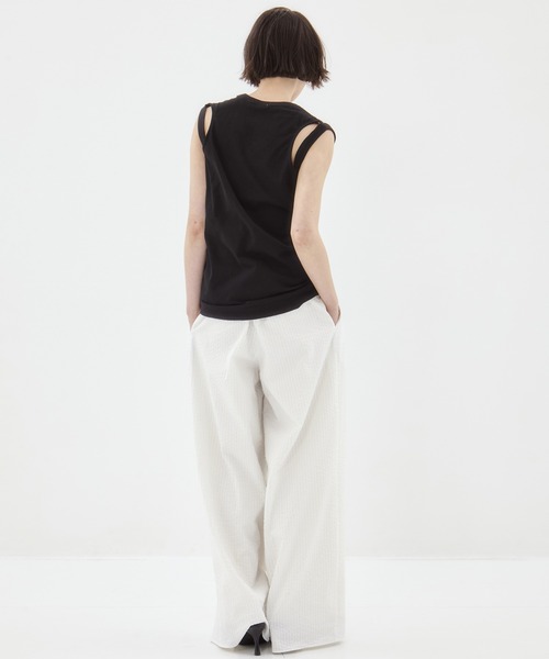 CINOH/チノ】《STUDIOUS別注》RINGER TANK TOP/リンガータンク