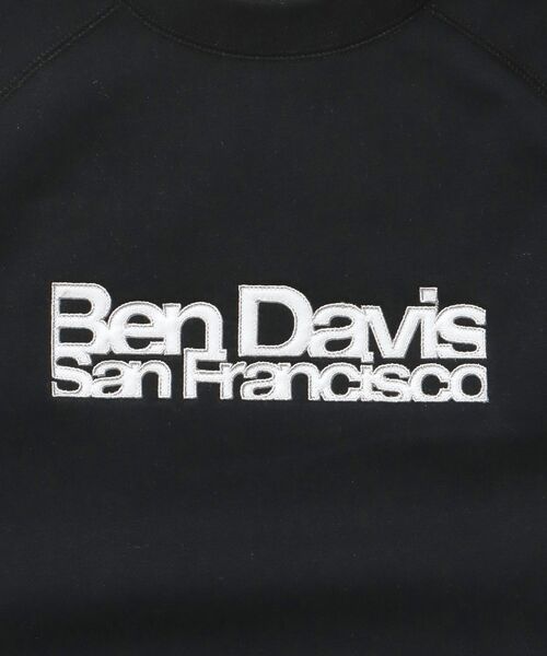 BEN DAVIS(ベンデイビス)の「【BEN DAVIS(ベンデイビス)】CENTER LOGO RAGLAN CREW (70's FIT) / スウェット ラグラン クルーネック 刺繍 裏起毛(スウェット・メンズ・バーガンディー/ブラック/アッシュグレー/ブルーグレー・X-LARGE/LARGE/MEDIUM)」の16枚目の写真