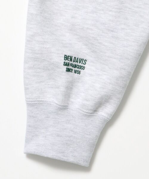 BEN DAVIS(ベンデイビス)の「【BEN DAVIS(ベンデイビス)】CENTER LOGO RAGLAN CREW (70's FIT) / スウェット ラグラン クルーネック 刺繍 裏起毛(スウェット・メンズ・バーガンディー/ブラック/アッシュグレー/ブルーグレー・X-LARGE/LARGE/MEDIUM)」の21枚目の写真
