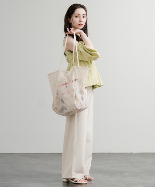 【海外限定】スモール プリティーシティー Shopper トートバッグ セール】PWR ビッグトートバッグ（トートバッグ）｜notch