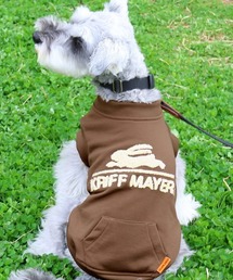 KRIFF MAYER（クリフメイヤー）の「【犬服･乾きやすい】DOG裏起毛クルー(サガラロゴ)（ペットウェア）」