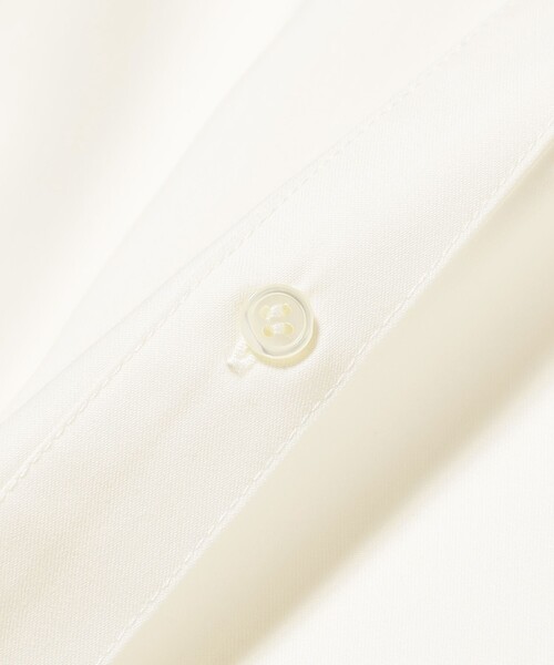 Ray BEAMS（レイビームス）の「RBS / バンドカラーケープ ブラウス（シャツ/ブラウス・レディース・ホワイト/ライトグレー・ONE SIZE）」の11枚目の写真