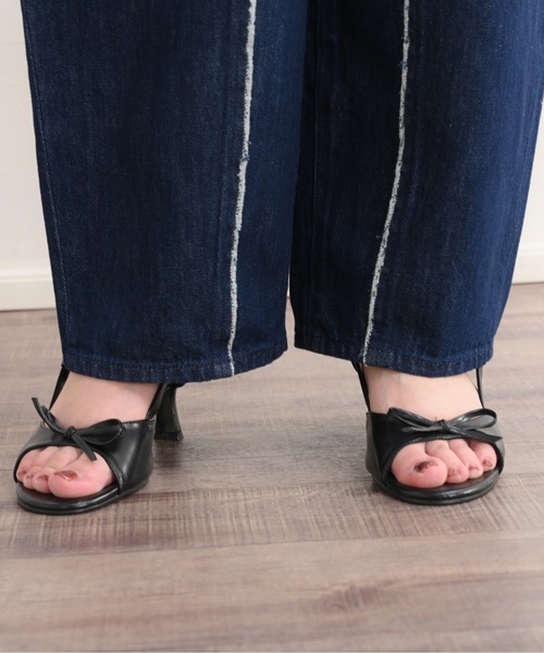 ZOZOMARKET（ゾゾマーケット）の「ZOZOMARKET by Aimeri-フロントフリンジワイドデニム（デニムパンツ・レディース・インディゴブルー・マルチサイズ）」の11枚目の写真