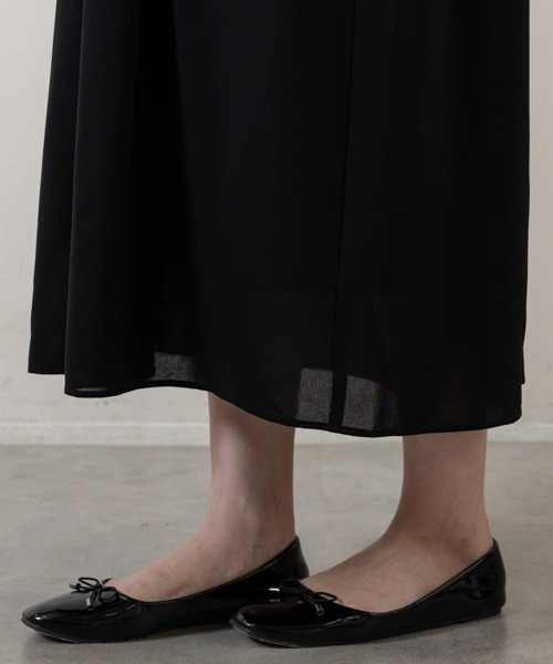 Sono(ソーノ)の「【新作5/8発売】ご自宅でお洗濯可能/UVカット/ストレッチ/接触冷感【SONO/ソーノ】エッセンシャルコットンTeeワンピース(ワンピース・レディース・ネイビー/ブラック・F)」の18枚目の写真